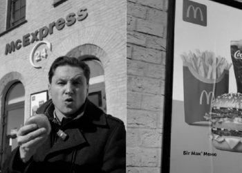 Ucrania intenta convencer a los jóvenes con hamburguesas para que vayan a la guerra  (Video)