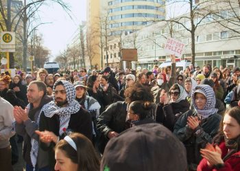 ALEMANIA. Protestas contra la deportación de cuatro personas por manifestarse contra el genocidio sionista
