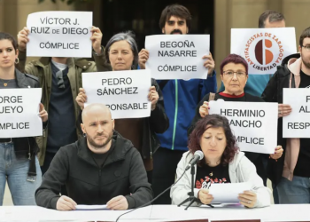 Libertad 6 de Zaragoza y de todos los presos del pueblo. ¡Derogación ley mordaza ya!
