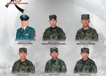 COLOMBIA. El gobierno informa de la muerte de seis soldados por ataque guerrillero