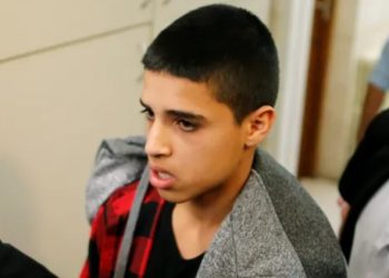 El joven palestino Ahmad Manasra (23 años) fue liberado de una prisión israelí tras nueve años