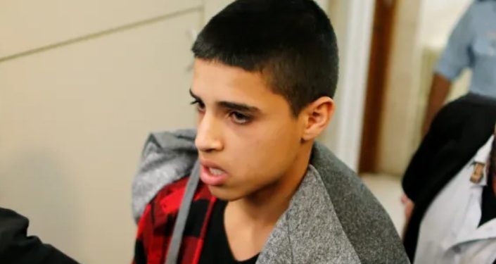 El joven palestino Ahmad Manasra (23 años) fue liberado de una prisión israelí tras nueve años