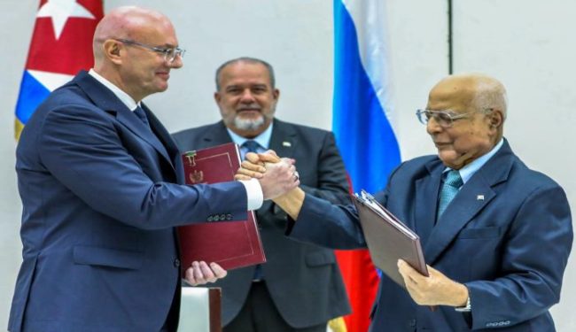 RUSIA continuará apoyando a Cuba