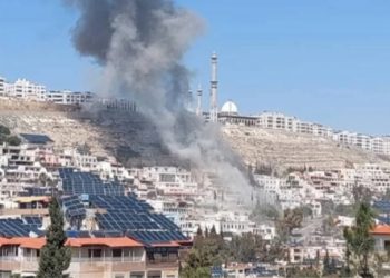 ISRAEL ataca Damasco, la capital siria