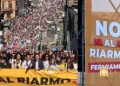 ITALIA. Decenas de miles de personas se manifiestan contra el rearme impulsado por la U.E