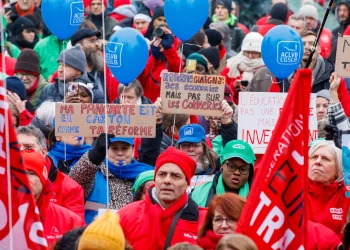 BÉLGICA vivió una jornada de Huelga General y lucha contra los recortes sociales para financiar el rearme
