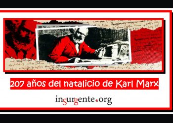 Karl Marx cumple 207 años