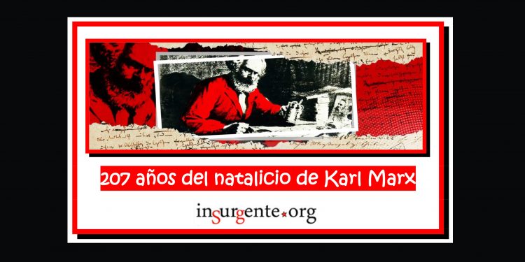 Karl Marx cumple 207 años