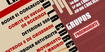 Sábado 24 de mayo Jornadas por la amnistía