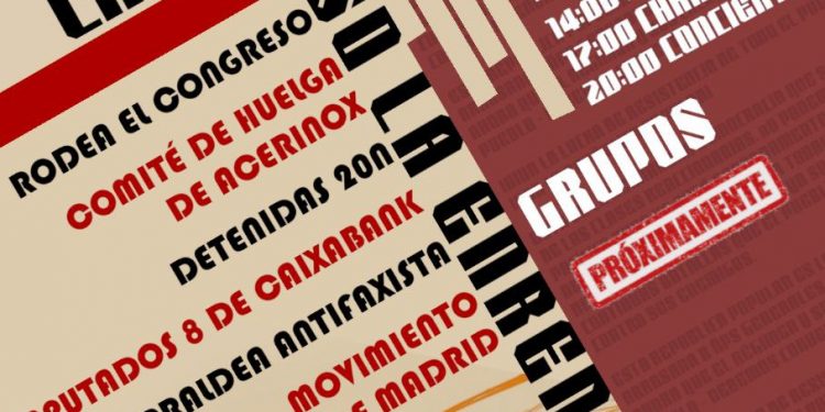 Sábado 24 de mayo Jornadas por la amnistía