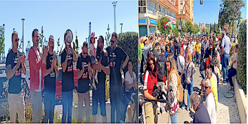 Frente a la represión patronal e institucional solidaridad con el comité de huelga de Acerinox ante los juzgados, intervenciones