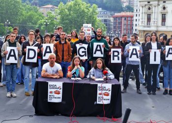Continúan los vetos políticos al Movimiento Socialista en las txosnas de Bilbo y Gazteiz