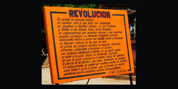 El concepto de Revolución expresado por Fidel cumple 25 años
