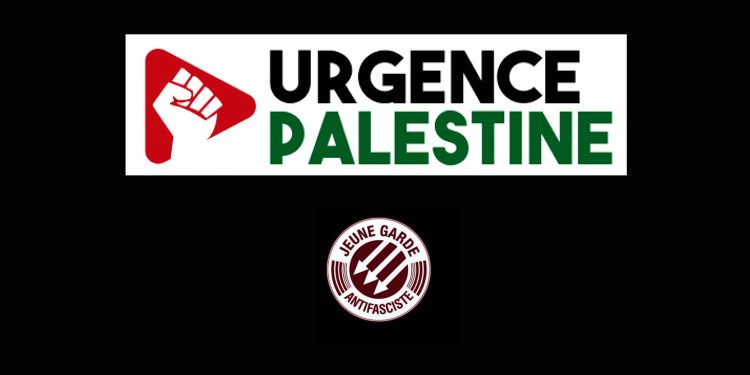 FRANCIA. Fascismo desatado: El gobierno ilegalizará Urgence Palestine y La Jeune Garde