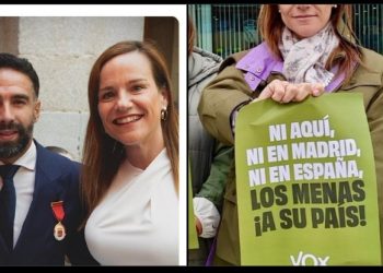 Observen a un tal Carvajal, capitán del Real Madrid y de la selección española de fútbol masculino