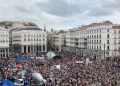 Manifestación en Madrid denuncia el genocidio al pueblo palestino