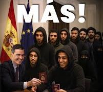 Cartel de Vox contra la inmigración