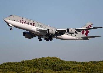 Fotos del avión que la dictadura de Qatar regalará a Trump
