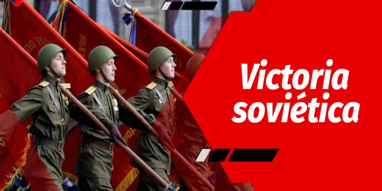 Desfile de la Victoria contra los nazis. (En directo)