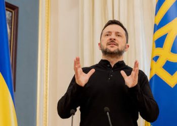 El títere de la OTAN, Zelenski, amenaza a los asistentes al desfile de la Victoria sobre los nazis en Moscú