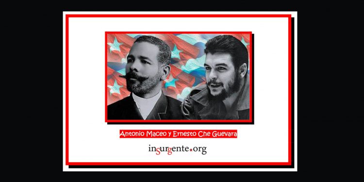 Antonio Maceo y Ernesto Che Guevara