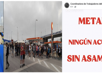 El metal es referencia no prepotencia. Ningún acuerdo sin asamblea