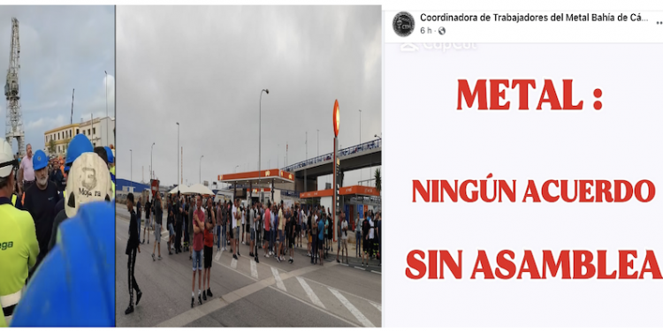 El metal es referencia no prepotencia. Ningún acuerdo sin asamblea