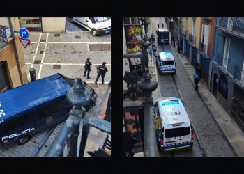 Iruñea: La policía consuma de manera ilegal un desahucio que se había conseguido parar hace una semana