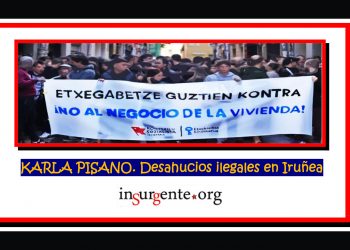 KARLA PISANO. Desahucios ilegales en Iruñea