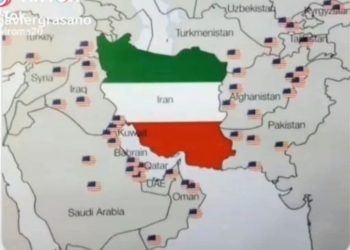 Dice el imperialismo que Irán es una «amenaza», observen las bases militares yanquis que lo rodean