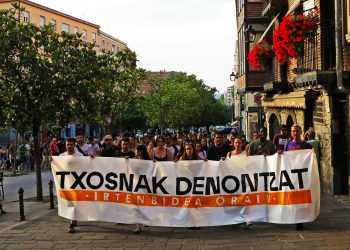Vuelven a ejercer el veto político en las txosnas de Gasteiz contra organizaciones del Movimiento Socialista