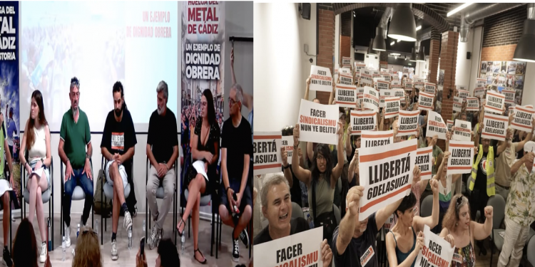 Video acto público esta tarde en Madrid. La huelga del metal de Cádiz hace historia