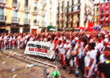 Denuncian la represión de la PN y la PM del Ayto de Iruñea (EH Bildu) en el primer día de Sanfermines