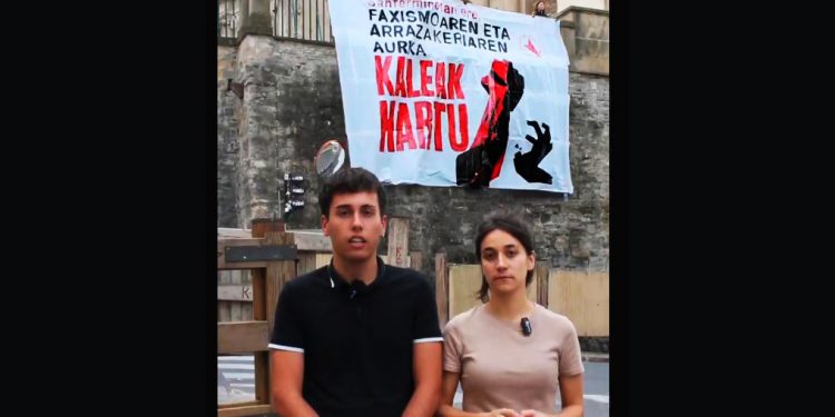 GKS de Iruñerria hace un llamado a enfrentar al racismo y al fascismo en las fiestas de San Fermín