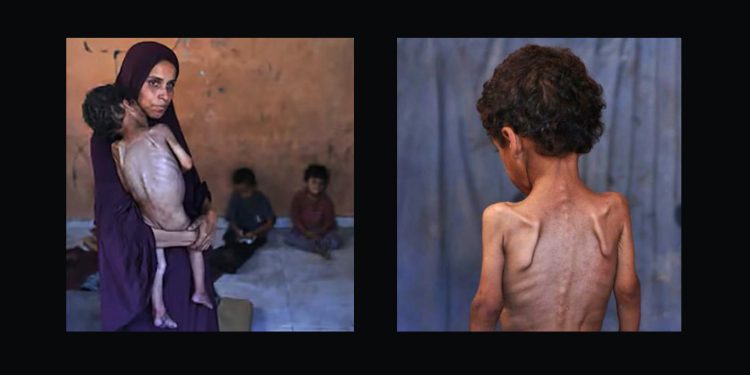 Mientras Israel destruye miles de toneladas de alimentos para Gaza, 100.000 niños corren el riesgo de morir por hambre