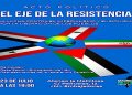 Acto político: El eje de la resistencia.