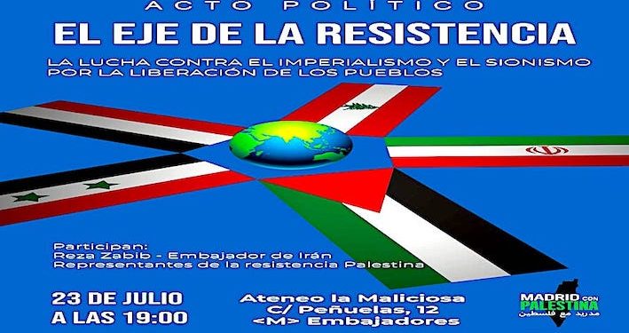 Acto político: El eje de la resistencia.