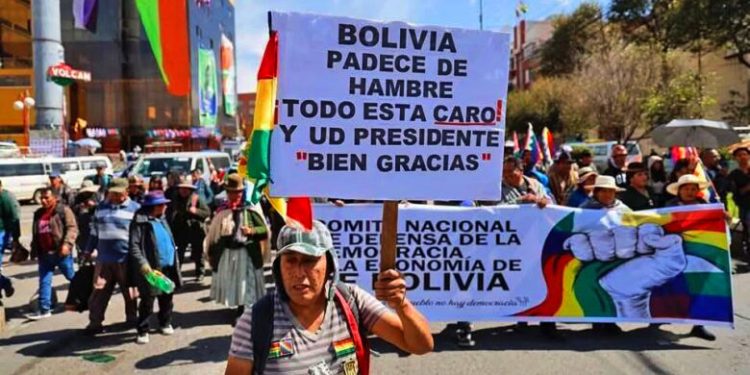 “Bolivia sufre ya seis años y dos gobiernos neoliberales”; un asambleísta lo argumenta con 8 ejemplos (vídeo)
