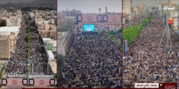 YEMEN. La causa palestina sigue congregando a cientos de miles de personas