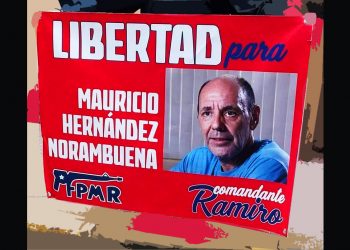 CHILE. Claman por la vida y la libertad de Mauricio Hernández (Comandante Ramiro del FPMR)