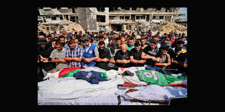 ISRAEL asesina a otros cinco periodistas; 237 desde el 7 de octubre de 2023