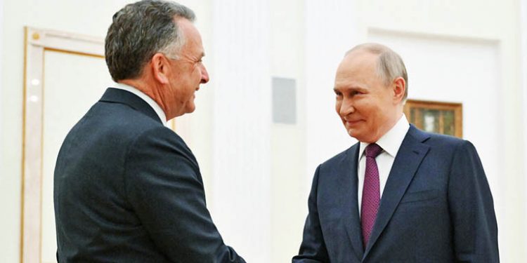 RUSIA. Putin, se reúne en el Kremlin con Witkoff, el enviado de Trump