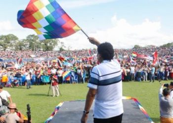 BOLIVIA. Evo Morales pide el voto nulo y sostiene que la derecha ganará porque el gobierno prohibió su candidatura