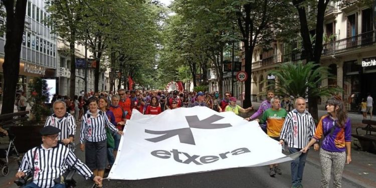 Sare convocó en apoyo a los presos, exiliados y deportados