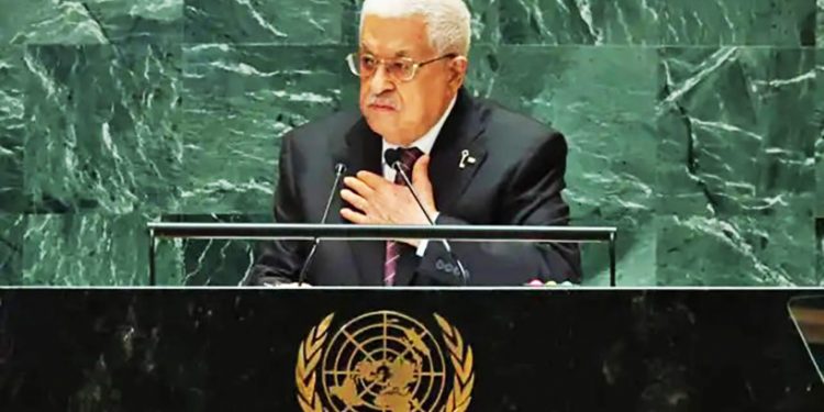 PALESTINA. Desacreditado Abbas, ha ejercido su habitual entreguismo en la Asamblea General de la ONU
