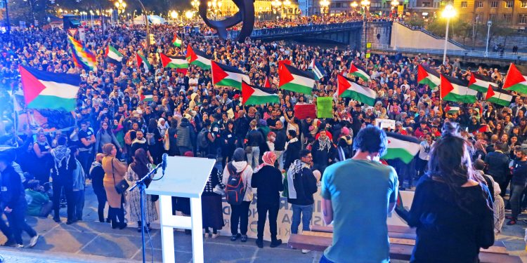 4 de octubre, Iruñea: Manifestación nacional en solidaridad con la Resistencia palestina y por la destrucción de Israel