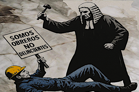 La represión contra el movimiento obrero más consciente continúa en Cádiz, otro detenido; ya son 25 por la huelga del metal