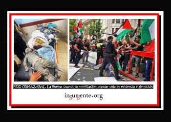 PEIO ORMAZABAL. La Vuelta: cuando la movilización popular deja en evidencia el genocidio