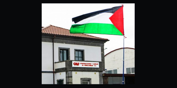 CAF entre las empresas señaladas por la ONU por violar los derechos humanos del pueblo palestino