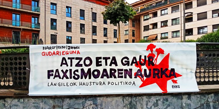 Acto político de EHKS: Zarautz, 27 de septiembre, Gudari Eguna